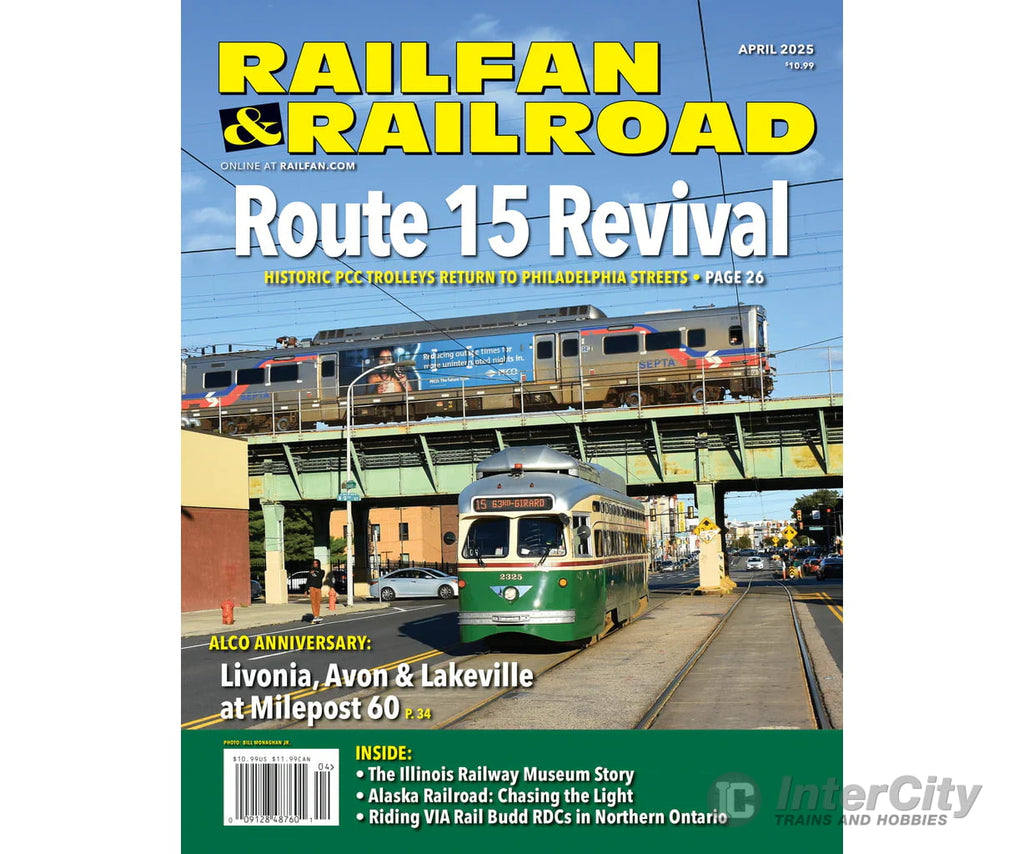 Railfan & Railroad Magazine April 2025 Magazines