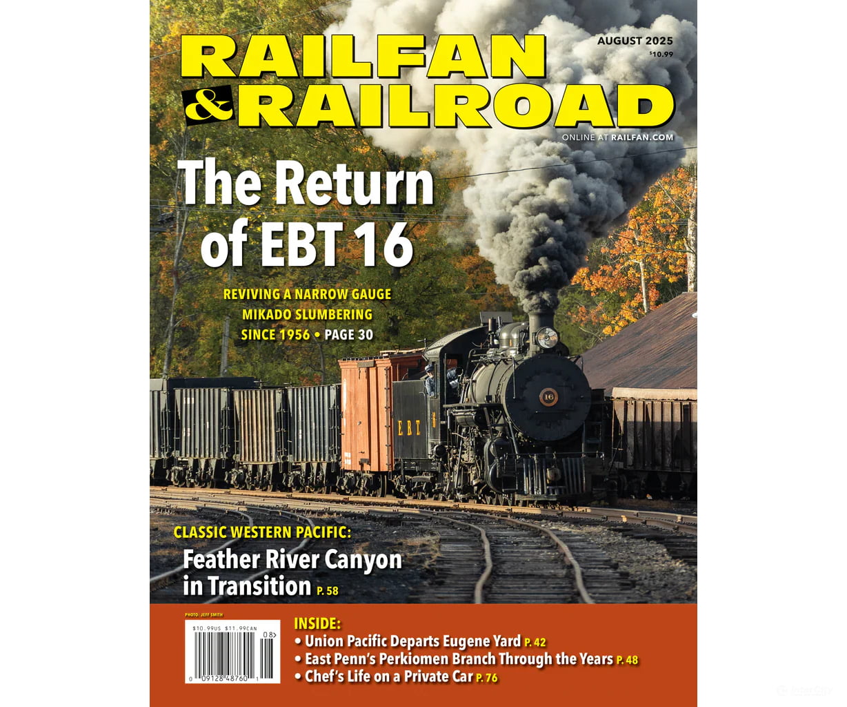 Railfan & Railroad Magazine August 2025 Magazines