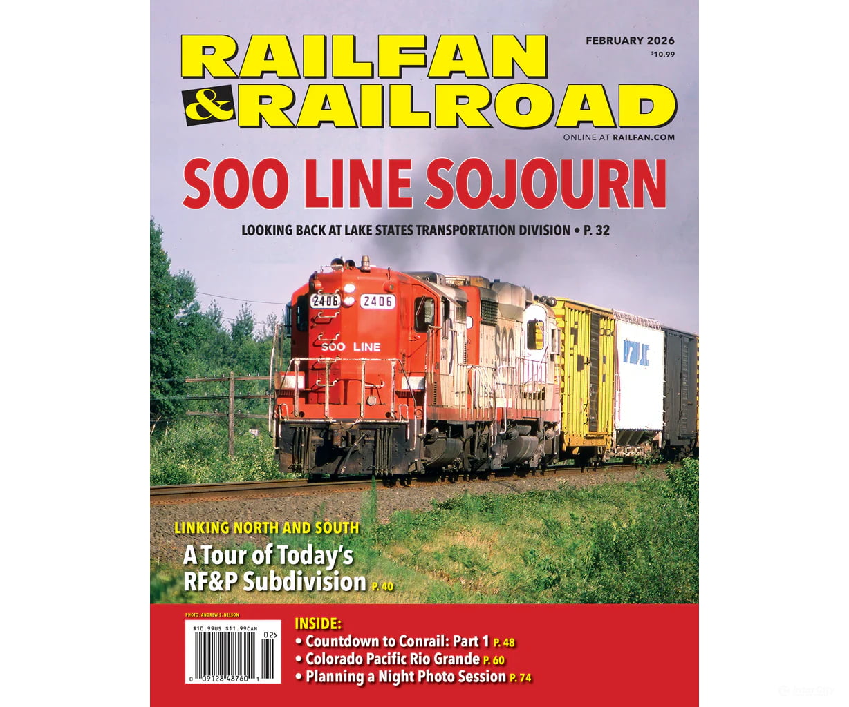 Railfan & Railroad Magazine February 2026 Magazines