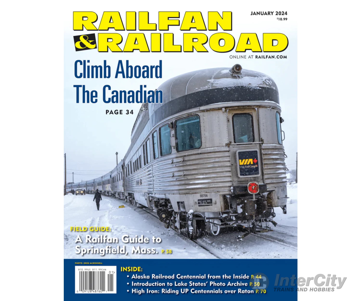 Railfan & Railroad Magazine January 2024 Magazines