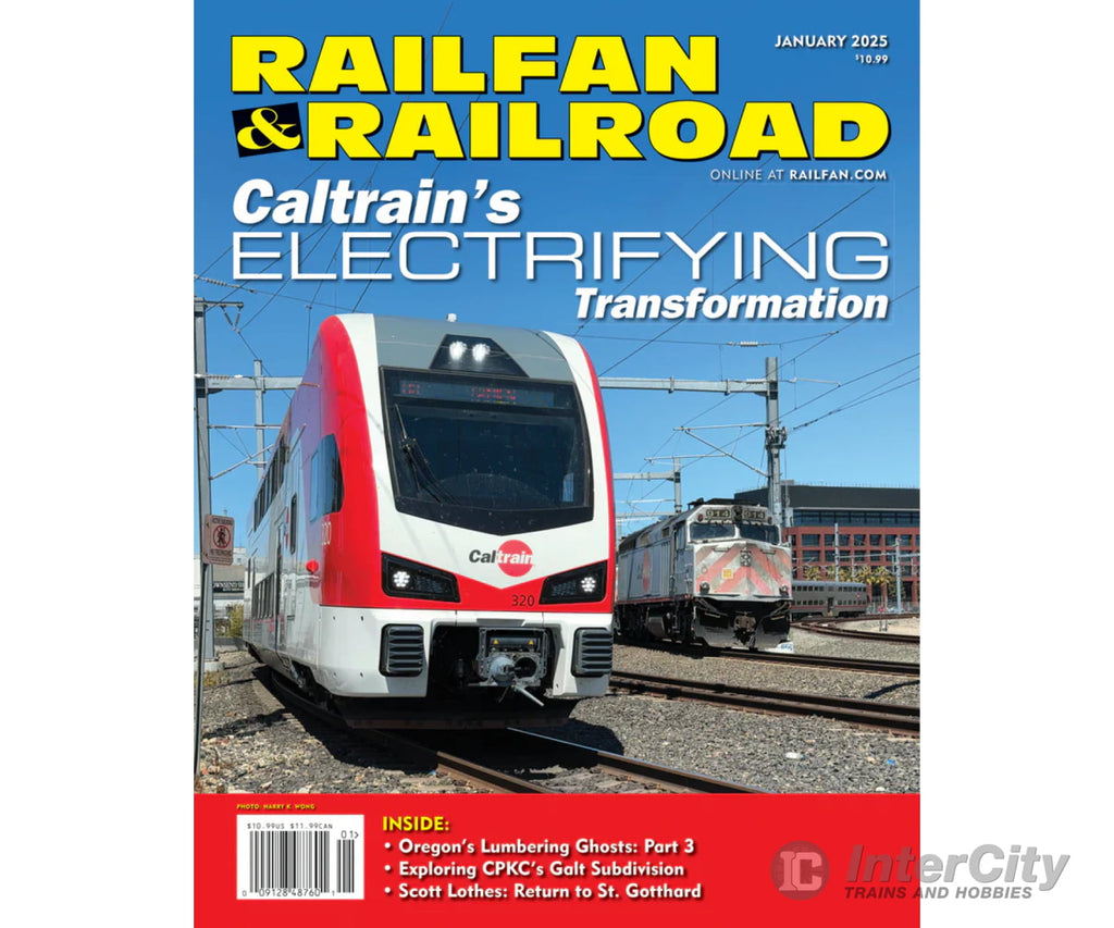 Railfan & Railroad Magazine January 2025 Magazines