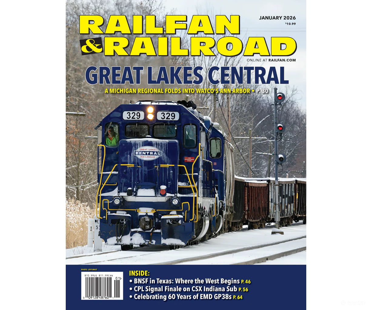 Railfan & Railroad Magazine January 2026 Magazines