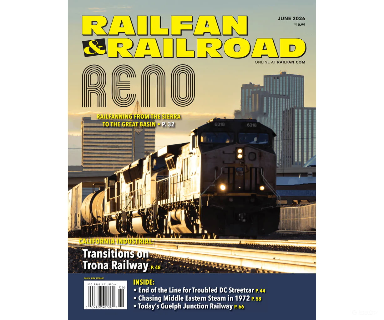 Railfan & Railroad Magazine June 2026 - Magazines