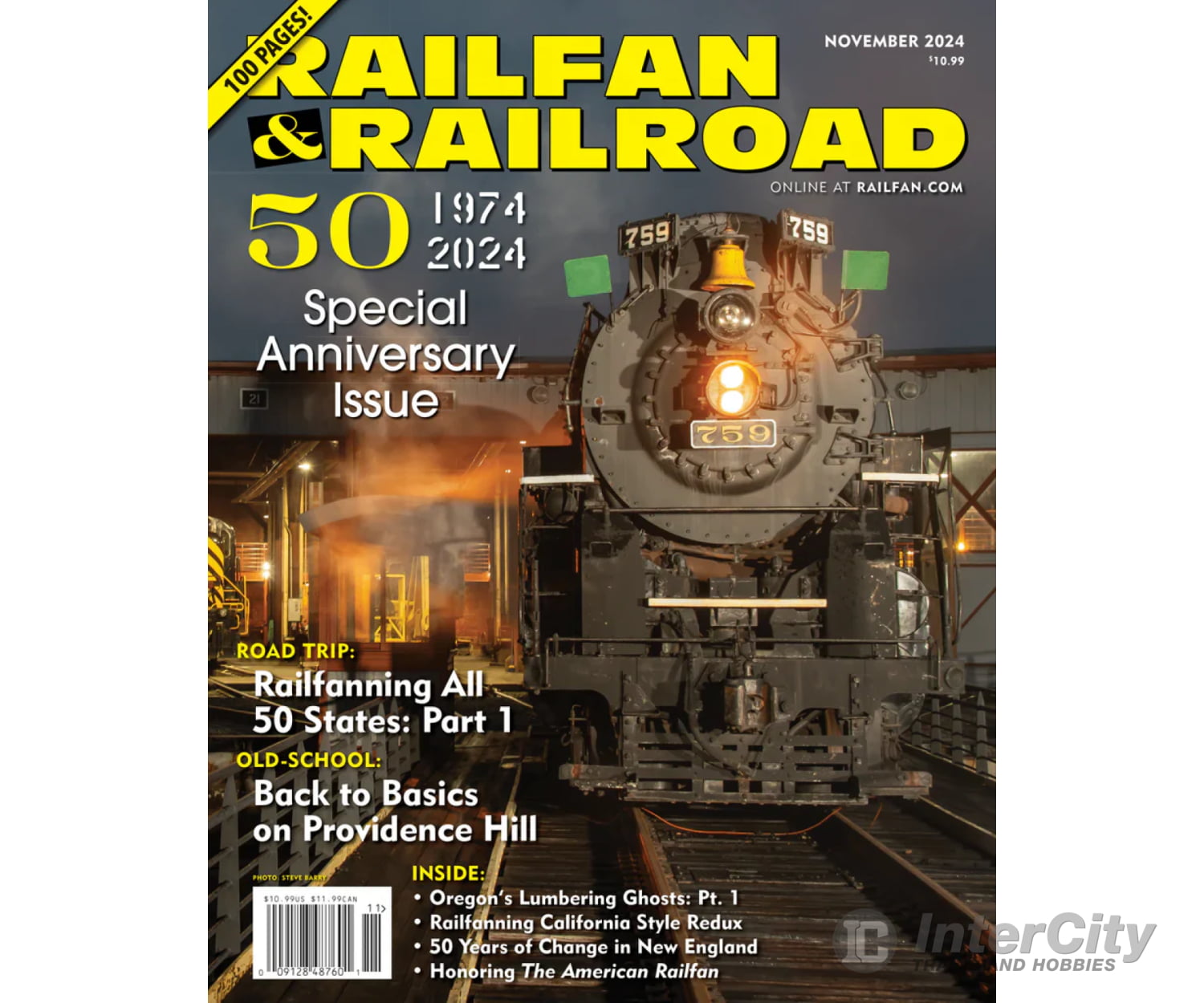 Railfan & Railroad Magazine November 2024 Magazines