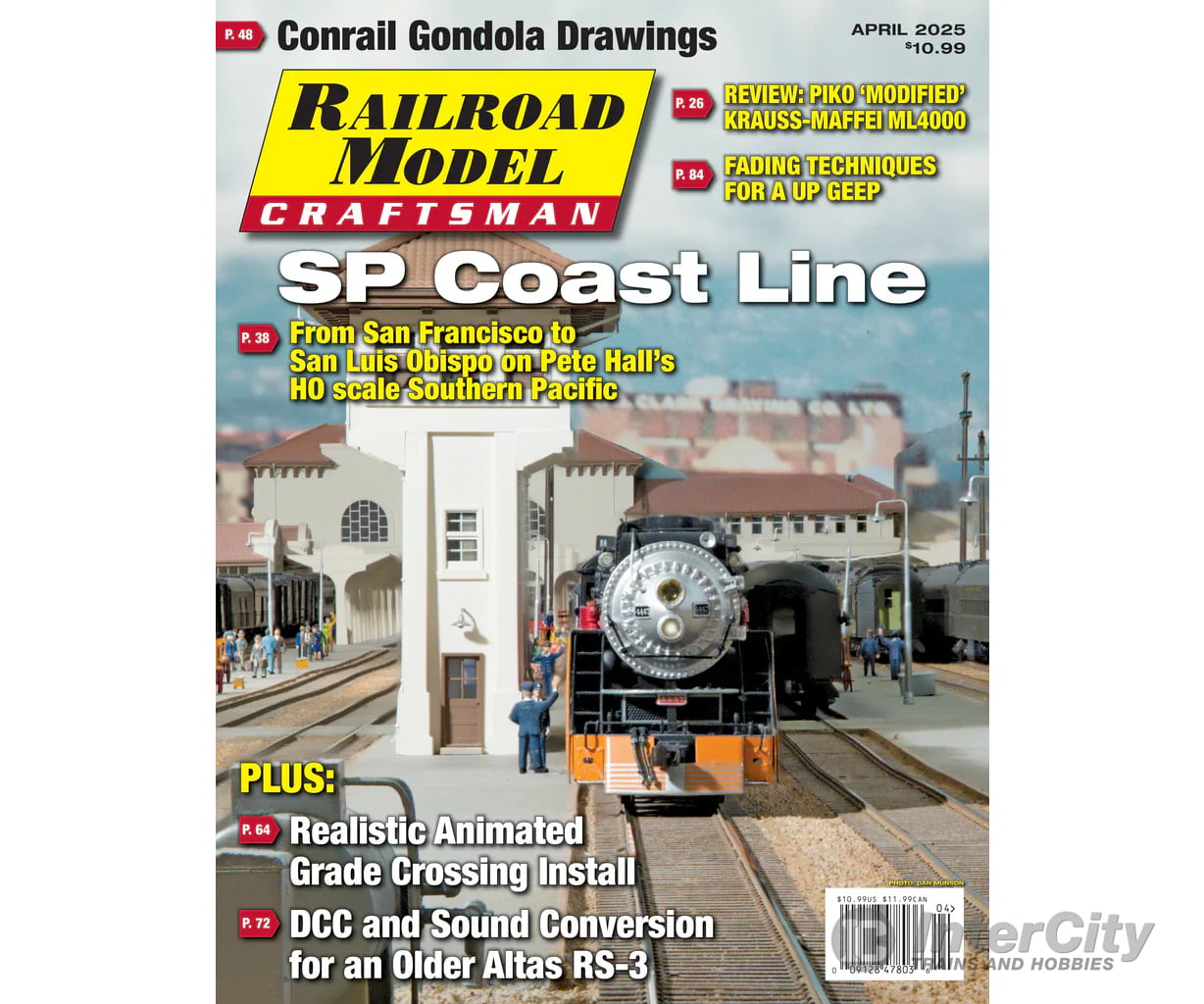 Railroad Model Craftsman Magazine April 2025 Magazines