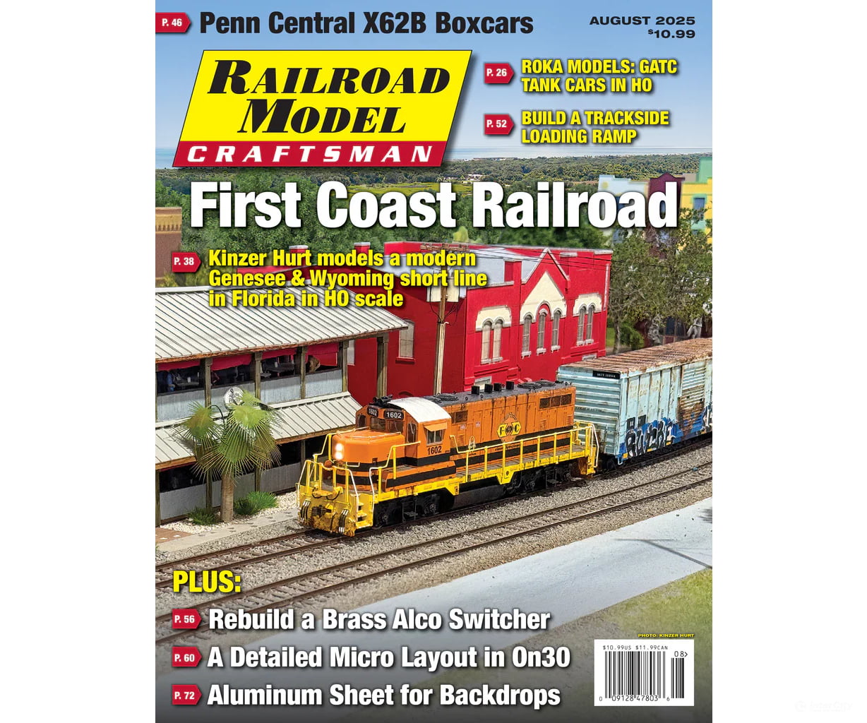 Railroad Model Craftsman Magazine August 2025 Magazines