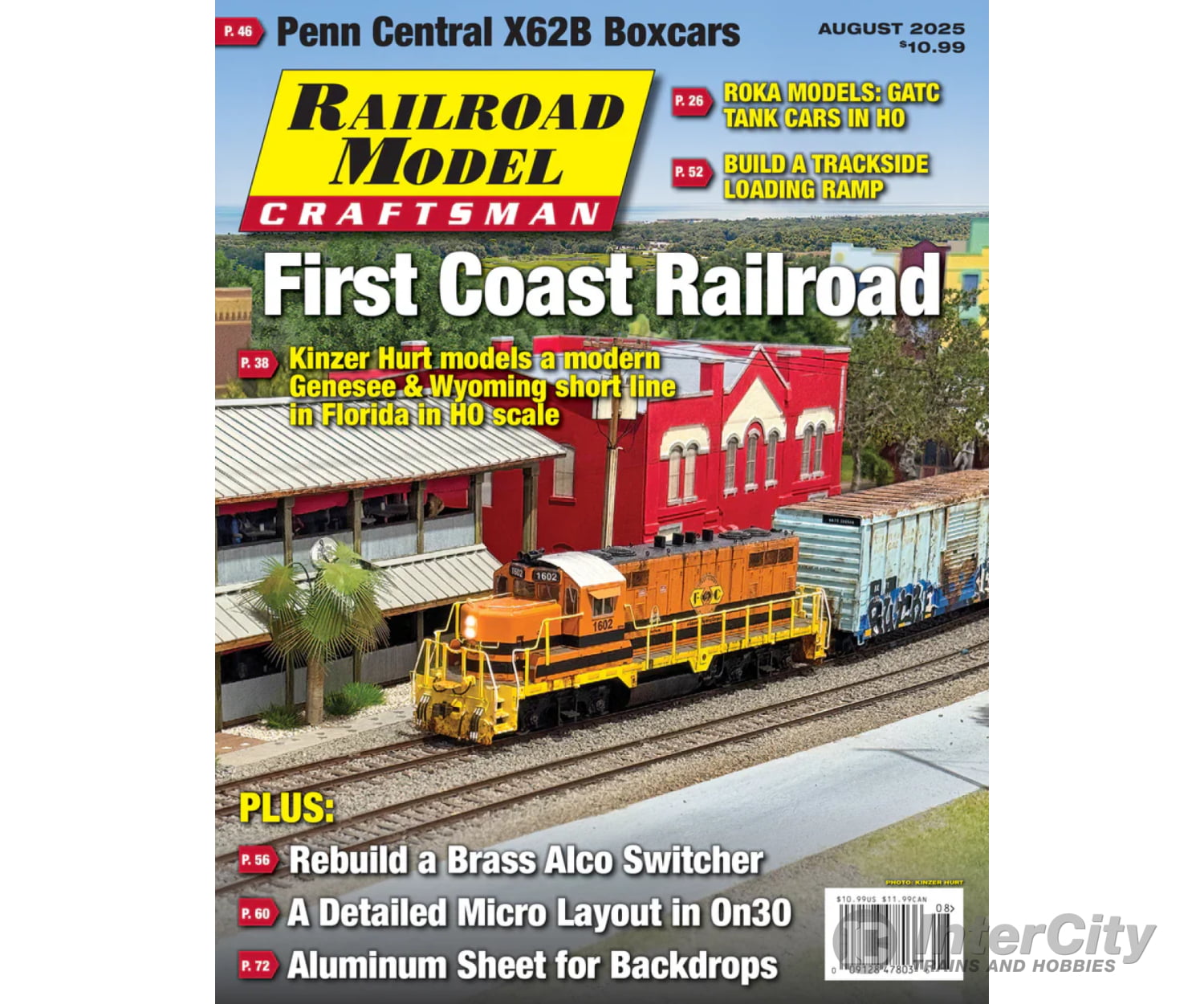 Railroad Model Craftsman Magazine August 2025 Magazines