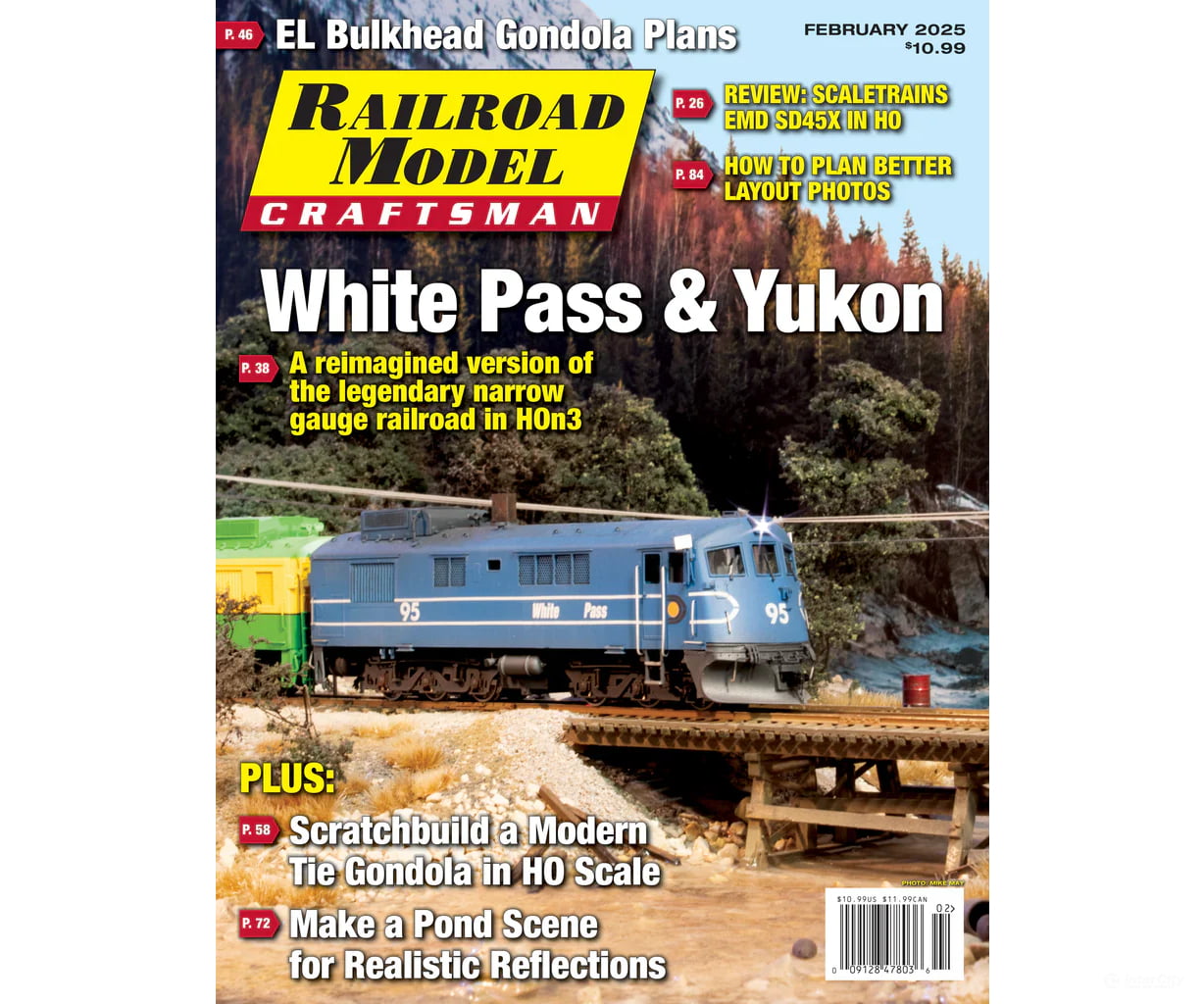 Railroad Model Craftsman Magazine February 2025 Magazines