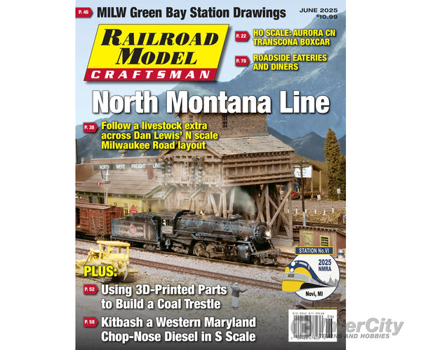 Railroad Model Craftsman Magazine June 2025 Magazines