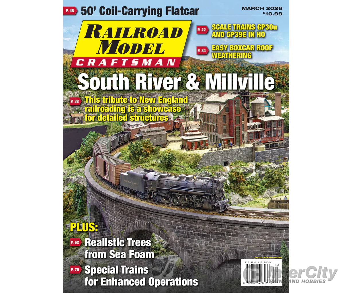 Railroad Model Craftsman Magazine March 2026 Magazines