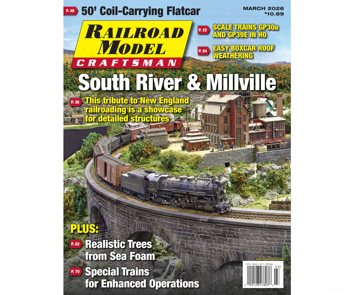 Railroad Model Craftsman Magazine March 2026 Magazines