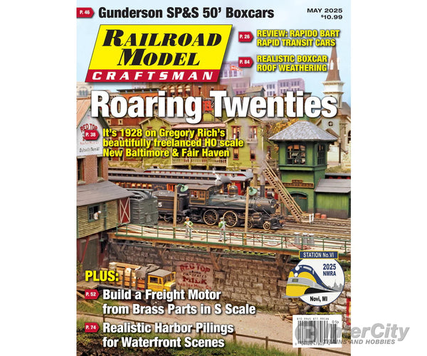 Railroad Model Craftsman Magazine May 2025 Magazines