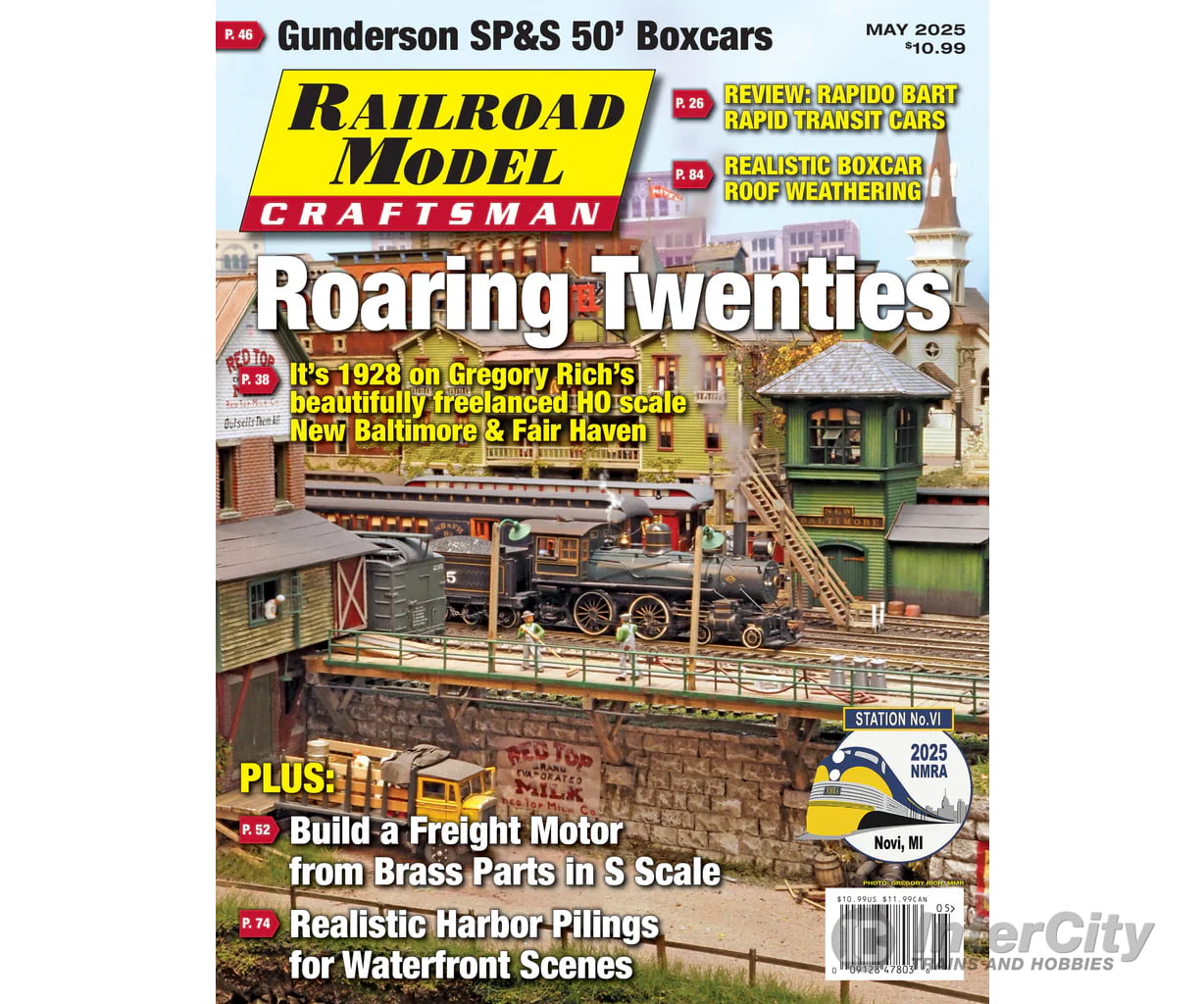 Railroad Model Craftsman Magazine May 2025 Magazines