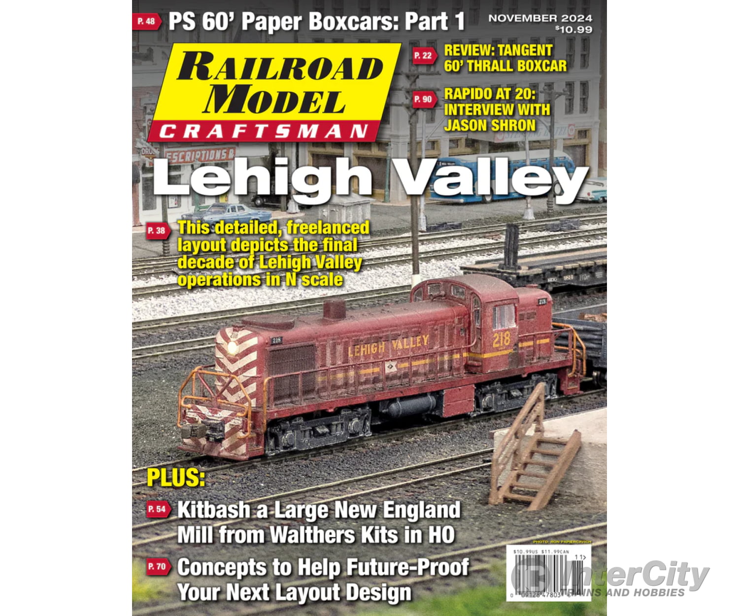 Railroad Model Craftsman Magazine November 2024 Magazines