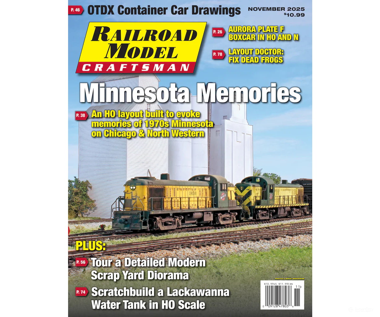 Railroad Model Craftsman Magazine November 2025 Magazines