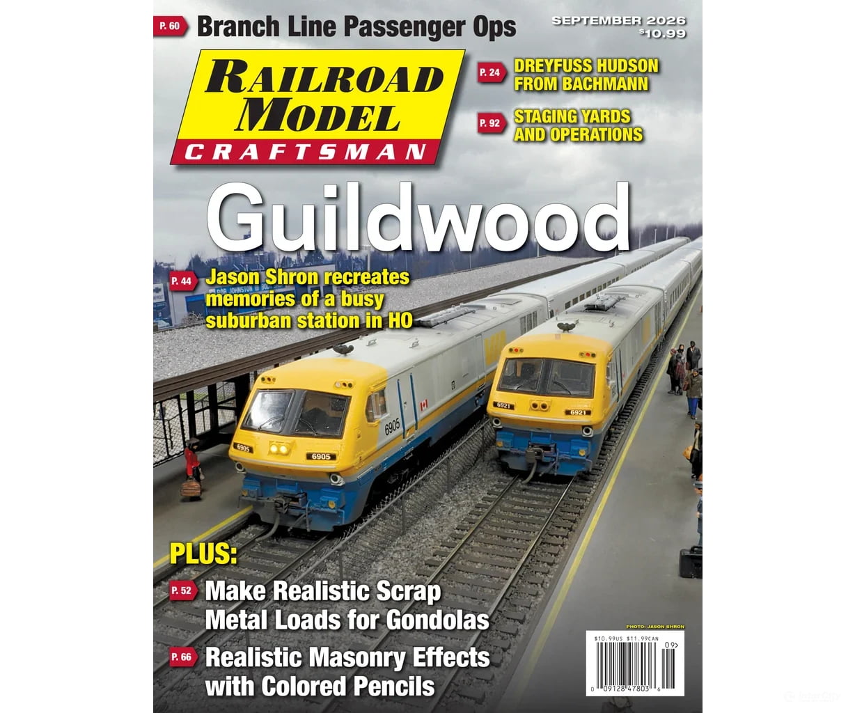 Railroad Model Craftsman Magazine September 2026 - Magazines