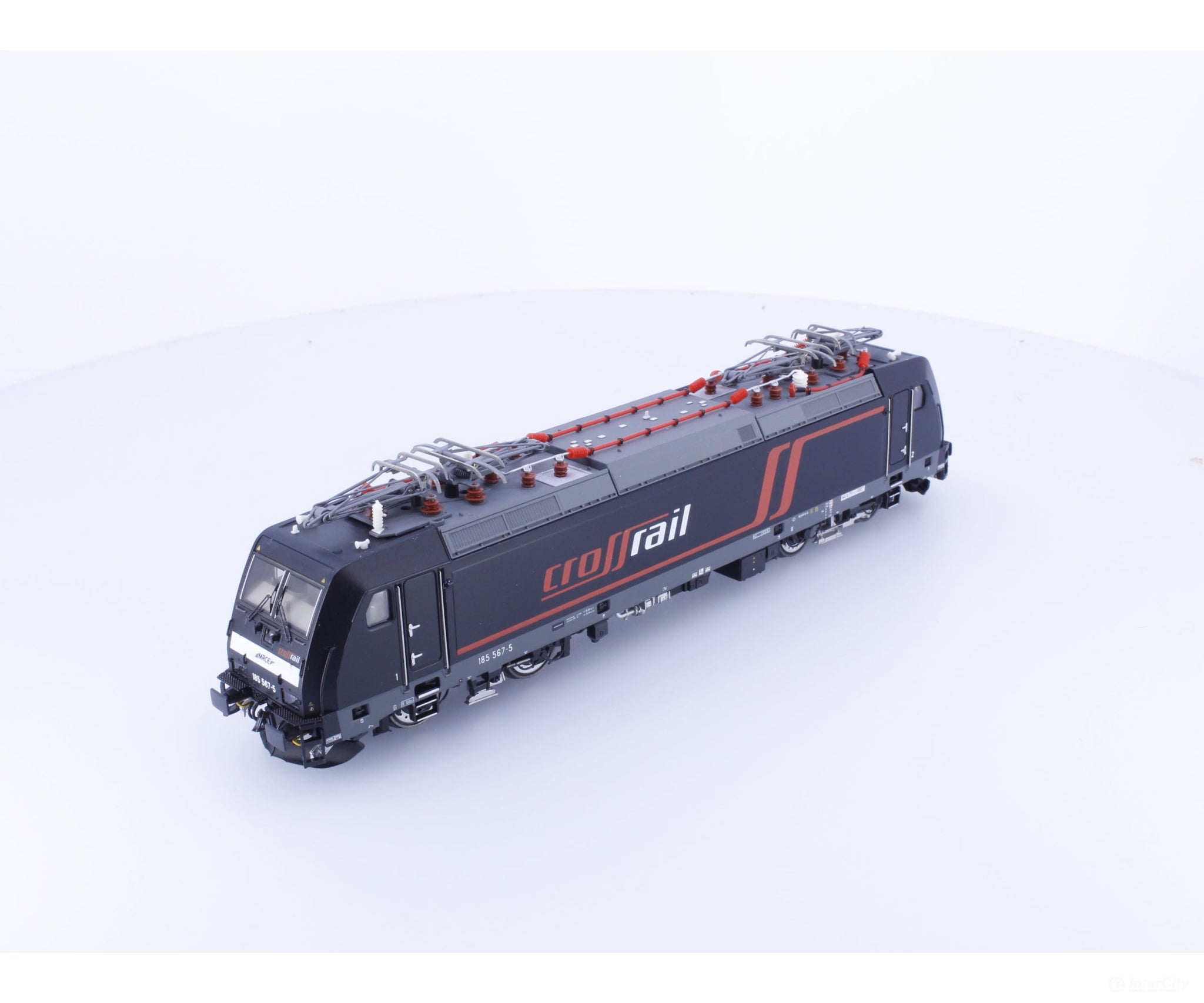 RailTop-Modell 11002 HO Private BR 185 MCRE/Crossrail E-Lok 567-5 DCC European Locomotives
