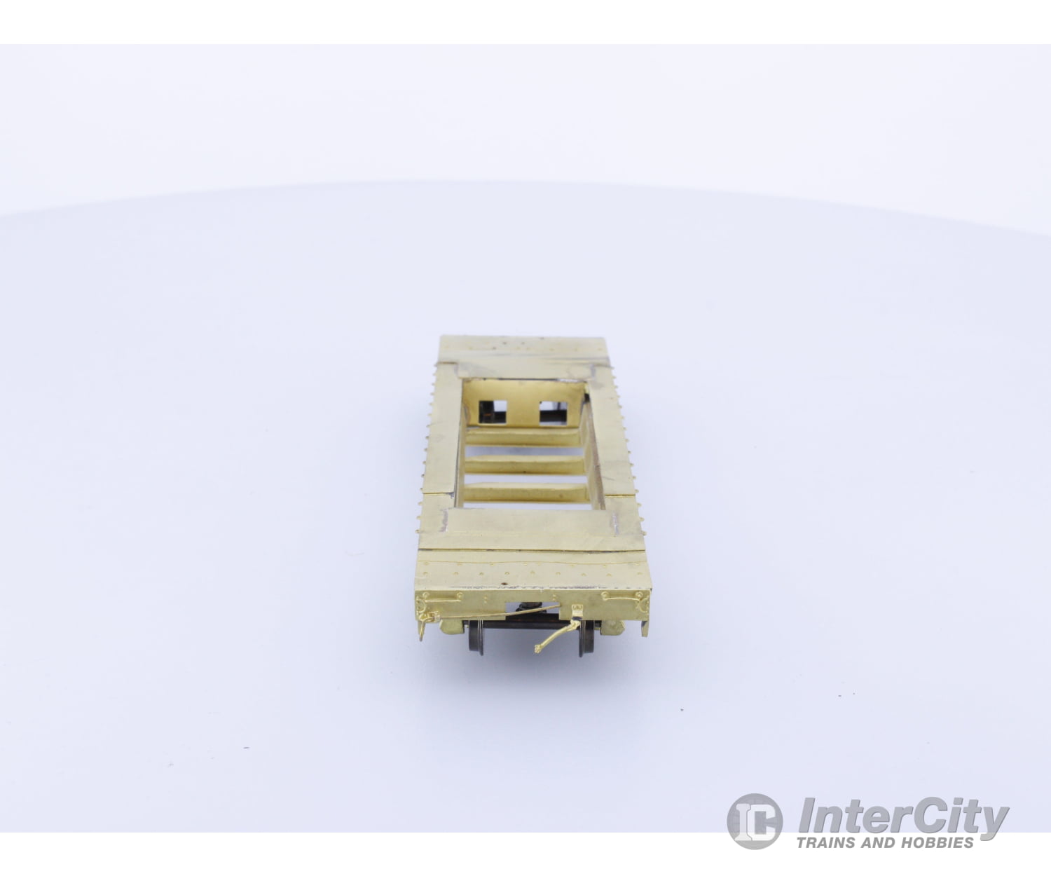 Railworks R255 F-37/37a HO P.R.R. Flat Cars Undecorated Brass Pennsylvania Railroad (PRR) Freight Cars