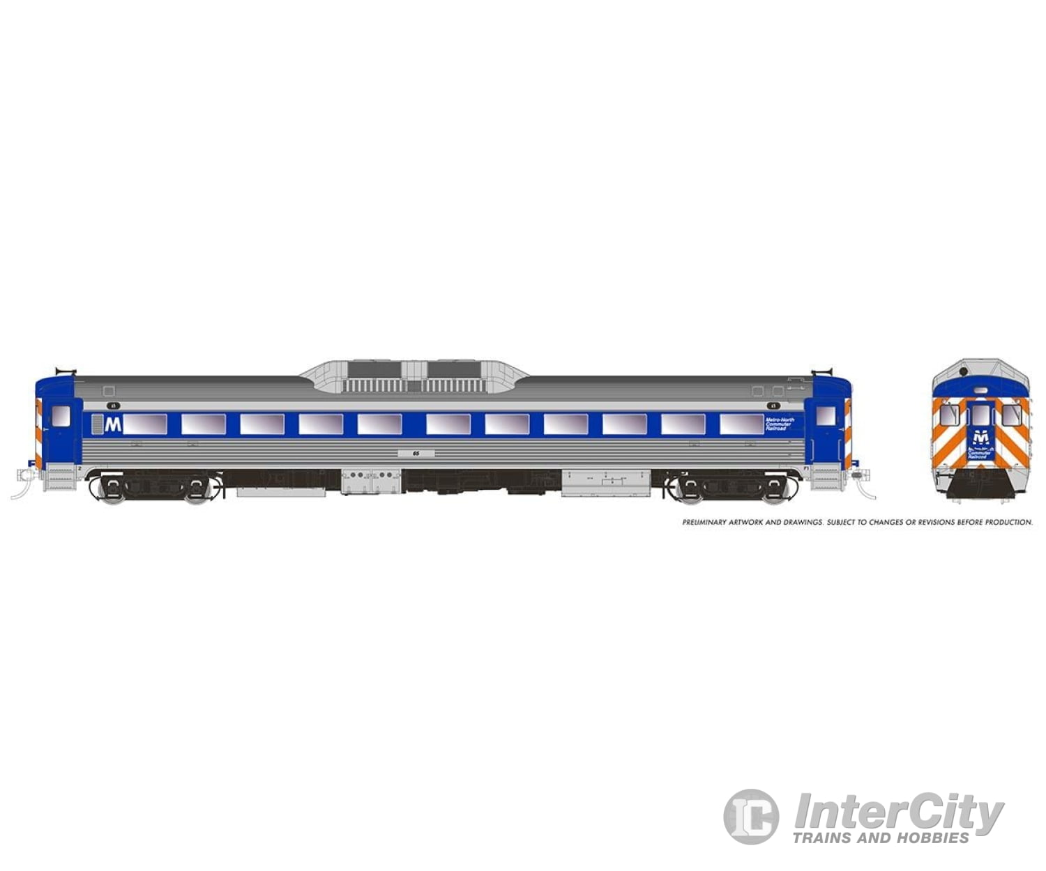 Rapido 016322 Ho Budd Rdc-1 (Ph 1B) (Dc/Silent): Metro North: #56 Locomotives