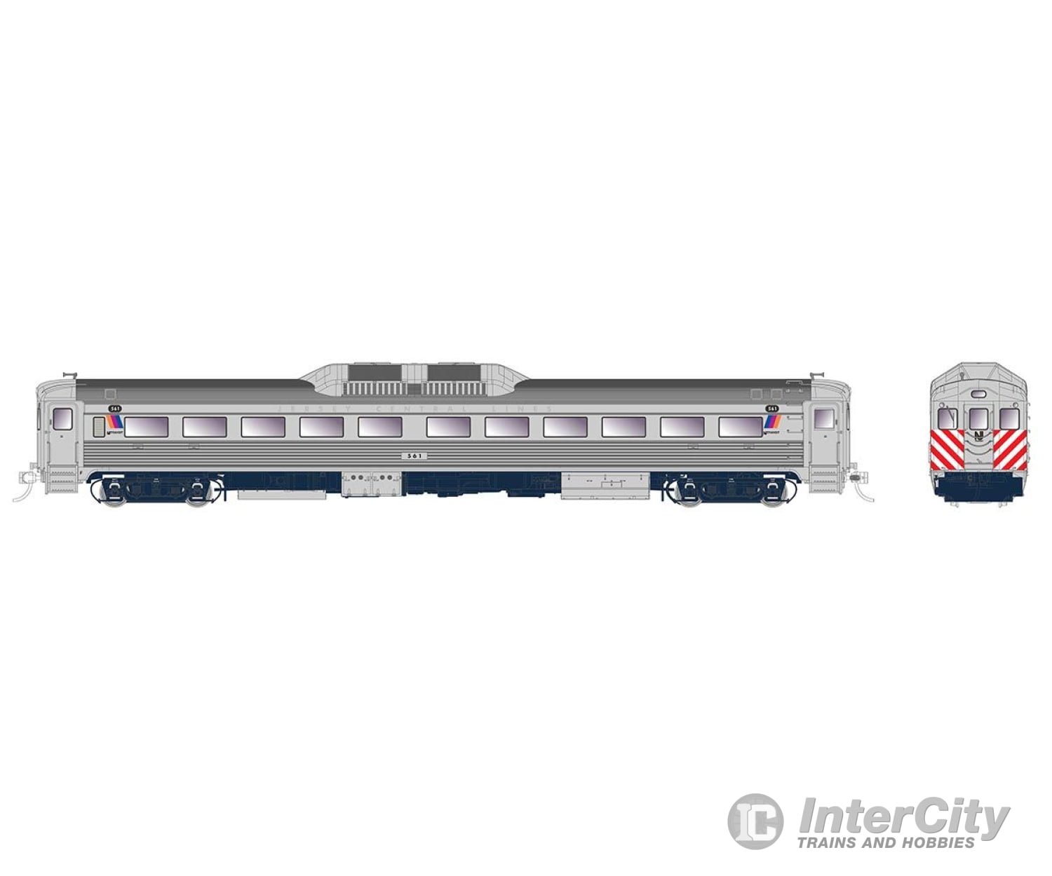 Rapido 016328 Ho Budd Rdc-1 (Ph 1B) (Dc/Silent): New Jersey Transit: #5180 Locomotives