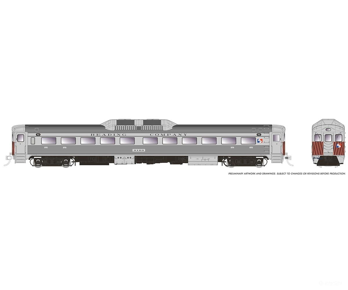 Rapido 016336 Ho Budd Rdc-1 (Ph 1B) (Dc/Silent): Septa: #9163 Locomotives