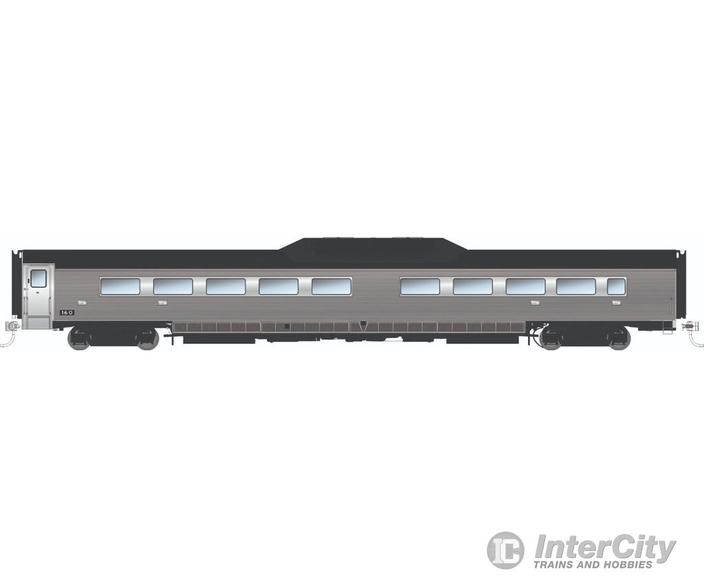 Rapido 016408 HO Budd Roger Williams Unpowered intermediate car: Penn Central Locomotives