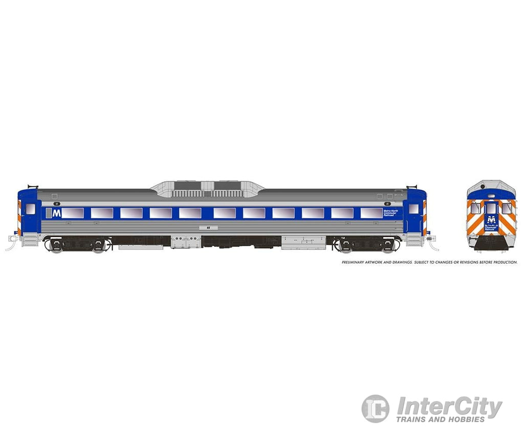 Rapido 016823 Ho Budd Rdc-1 (Ph 1B) (Dc/Dcc/Sound): Metro North: #65 Locomotives