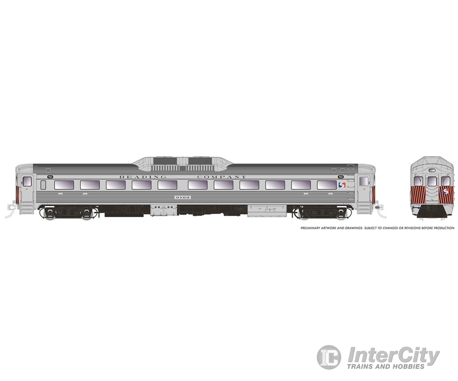 Rapido 016836 Ho Budd Rdc-1 (Ph 1B) (Dc/Dcc/Sound): Septa: #9163 Locomotives