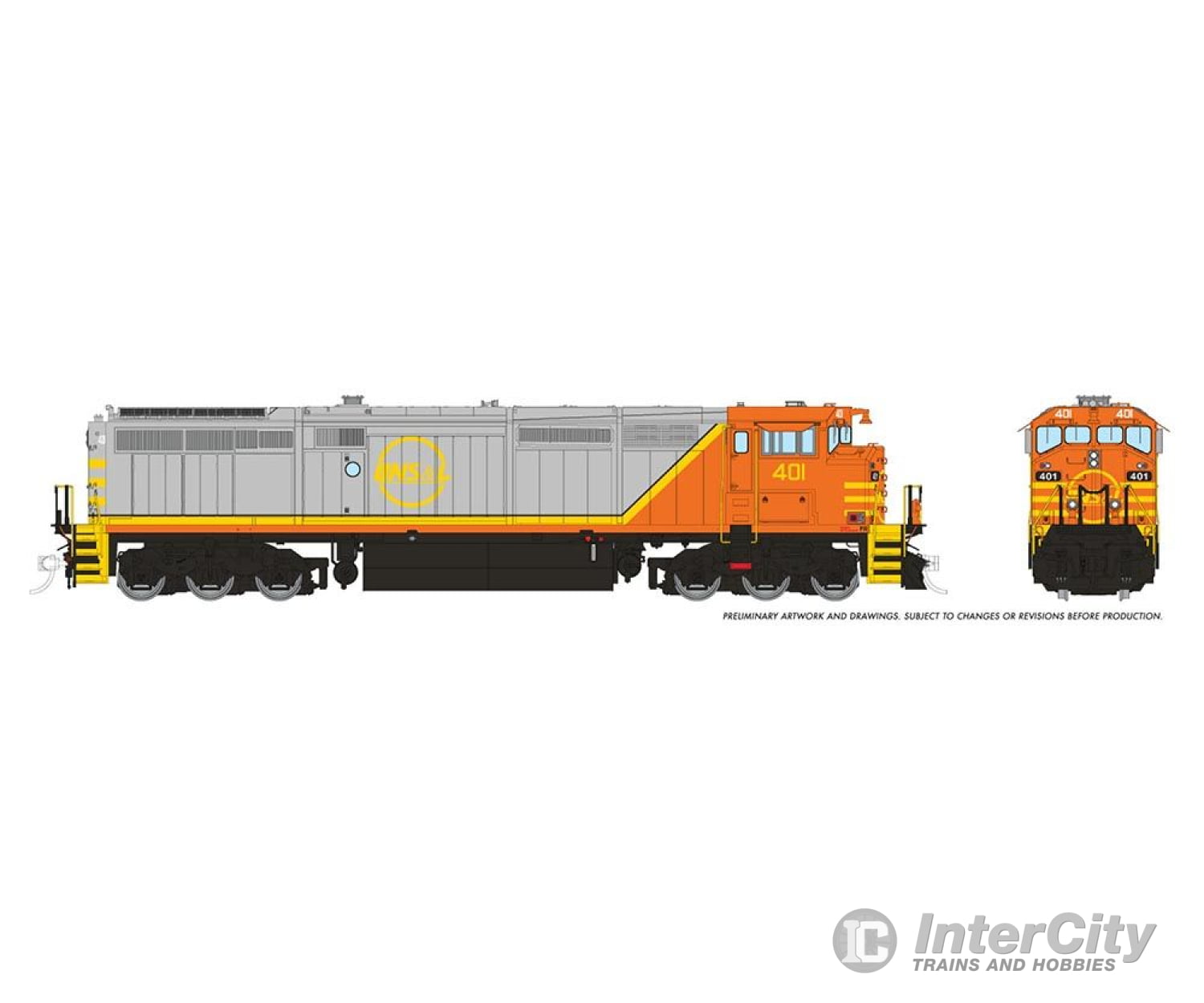Rapido 024025 Ho Dash8-40Cm (Dc/Silent): Qnsl: #403 Locomotive