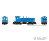 Rapido 027102 HO EMD SW9 (DC/Silent): Industrial Blue Locomotives
