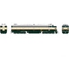 Rapido 028314 Ho Emd E8A W/Hep (Dc/Silent): Burlington Northern - Executive: #9925 Locomotives