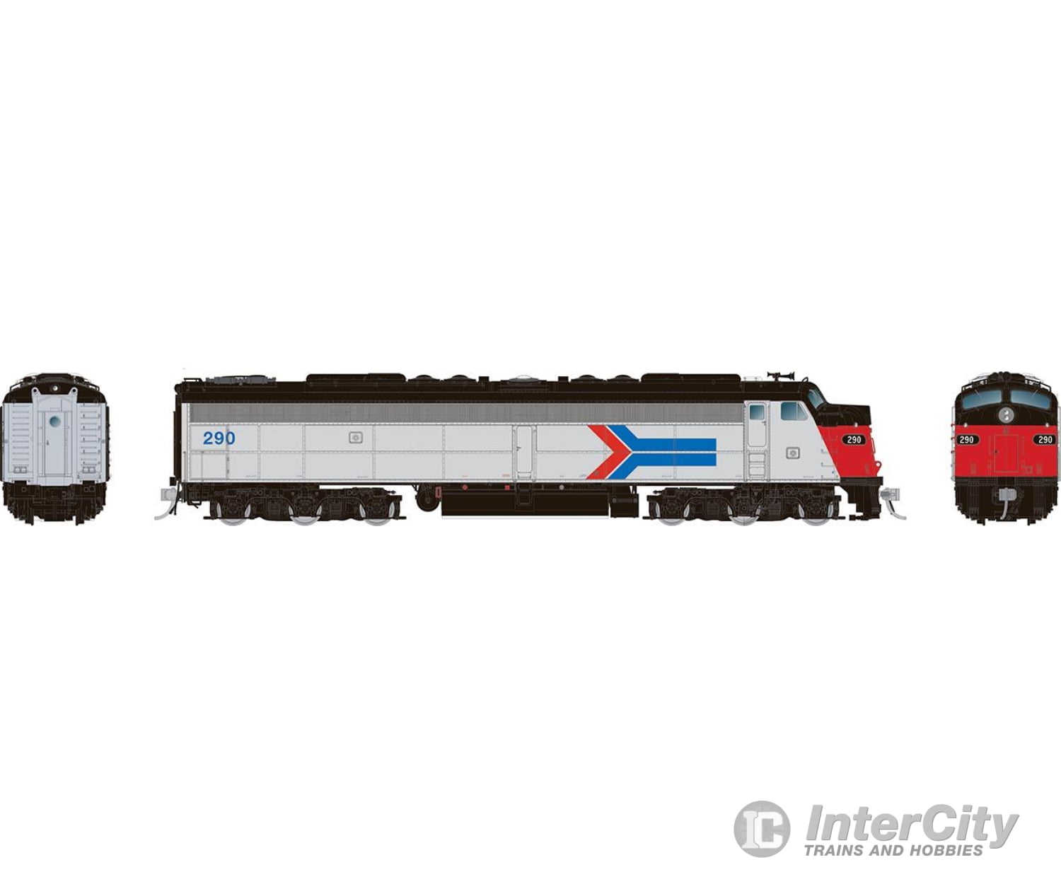 Rapido 028801 Ho Emd E8A W/Hep (Dc/Dcc/Sound): Amtrak - Phase 1: #497 Locomotives