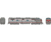 Rapido 029014 HO EMD E7A (DC/Silent): Chicago Burlington & Quincy - Silver Scheme: #9924B Locomotives