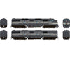 Rapido 029020 HO EMD E7A + E7B (DC/Silent): New York Central - Lightning Stripe: #4014 + #4100 Locomotives