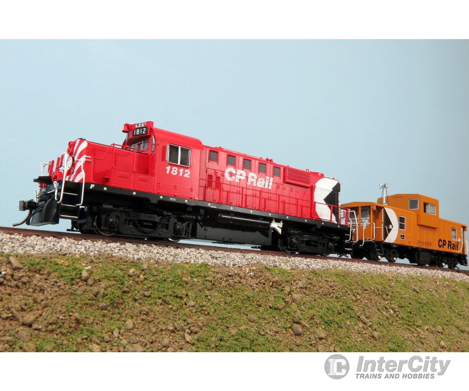 Rapido 032563 Ho Rs-18 (Dc/Dcc/Sound): Cp Rail (Multimark) #1826 Locomotives