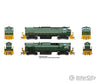 Rapido 033024 Ho M420 + M420B (Dc/Silent): Bcr - Two-Tone Green Scheme: #641 #681 Locomotives