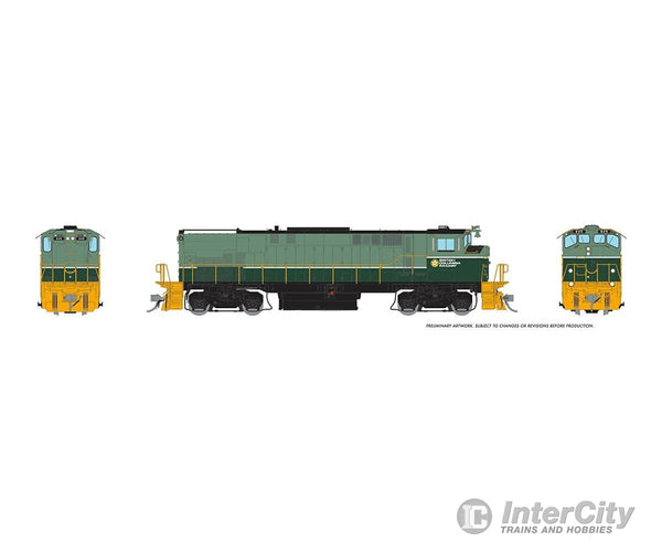 Rapido 033527 Ho M420 (Dc/Dcc/Sound): Bcr - Two-Tone Green Scheme: #646 Locomotives