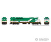 Rapido 034008 HO GP40TC (DC/Silent): GO Transit - Green & White Early Font: #508 Locomotives