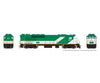 Rapido 034505 HO GP40TC (DC/DCC/Sound): GO Transit - Green & White: #9801 Locomotives