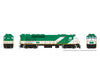 Rapido 034506 HO GP40TC (DC/DCC/Sound): GO Transit - Green & White: #9804 Locomotives