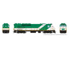 Rapido 034510 HO GP40TC (DC/DCC/Sound): GO Transit - Green & White Late Font: #506 Locomotives
