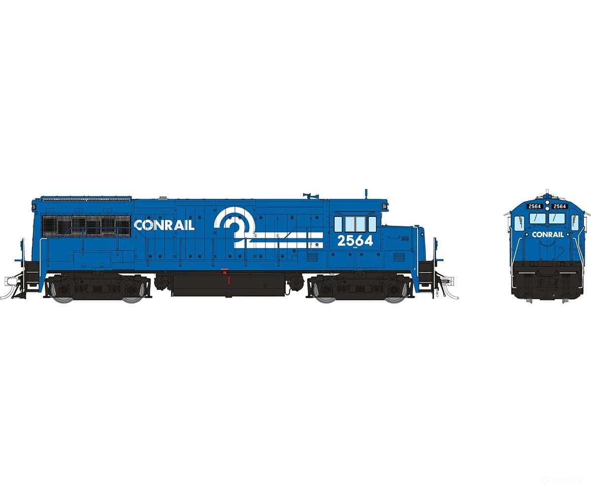 Rapido 035037 Ho Ge U25B Low Hood (Dc/Silent): Conrail: #2564 Locomotives