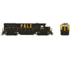 Rapido 035058 Ho Ge U28B Low Hood (Dc/Silent): P&Le - Yellow Band: #2818 Locomotives