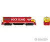 Rapido 035060 Ho Ge U25B Low Hood (Dc/Silent): Rock Island - Red & Yellow Italic: #228 Locomotives