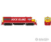 Rapido 035061 Ho Ge U28B Low Hood (Dc/Silent): Rock Island - Red & Yellow Italic: #243 Locomotives