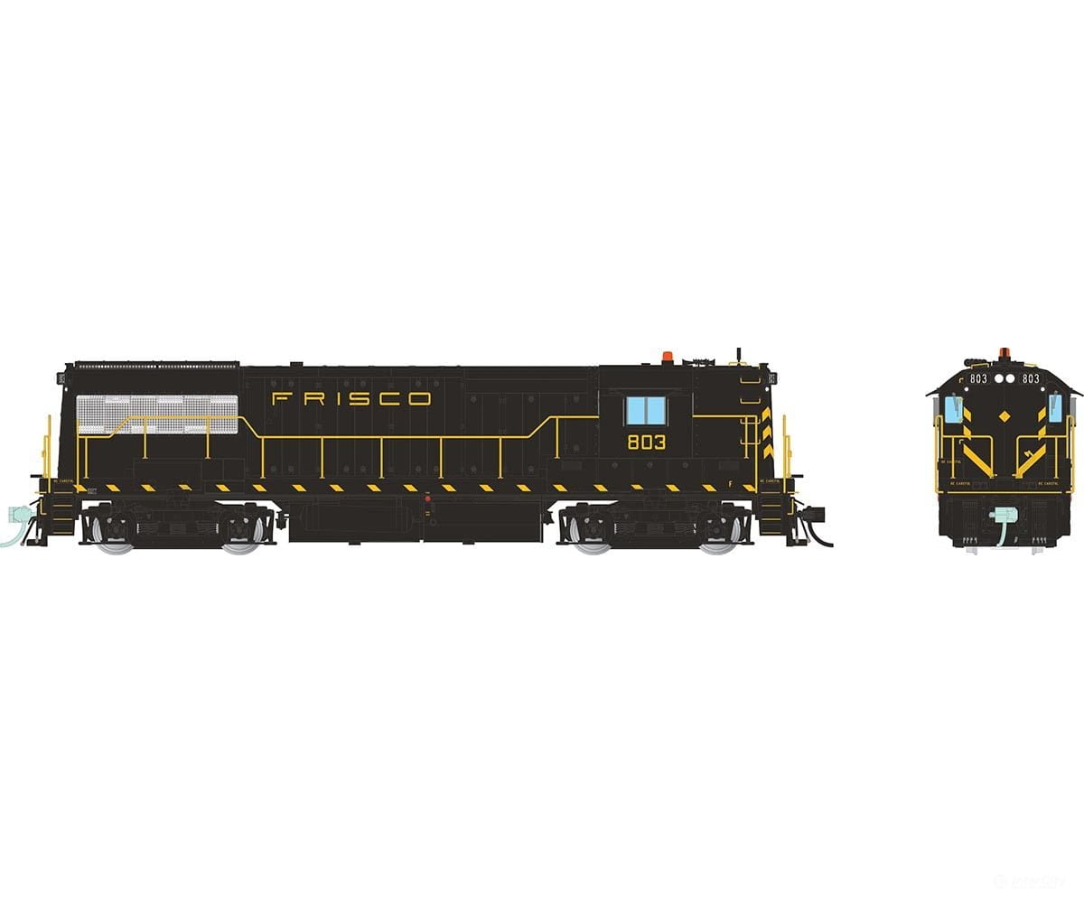 Rapido 035569 Ho Ge U25B High Hood (Dc/Dcc/Sound): Frisco (Slsf) - As Delivered: #803 Locomotives