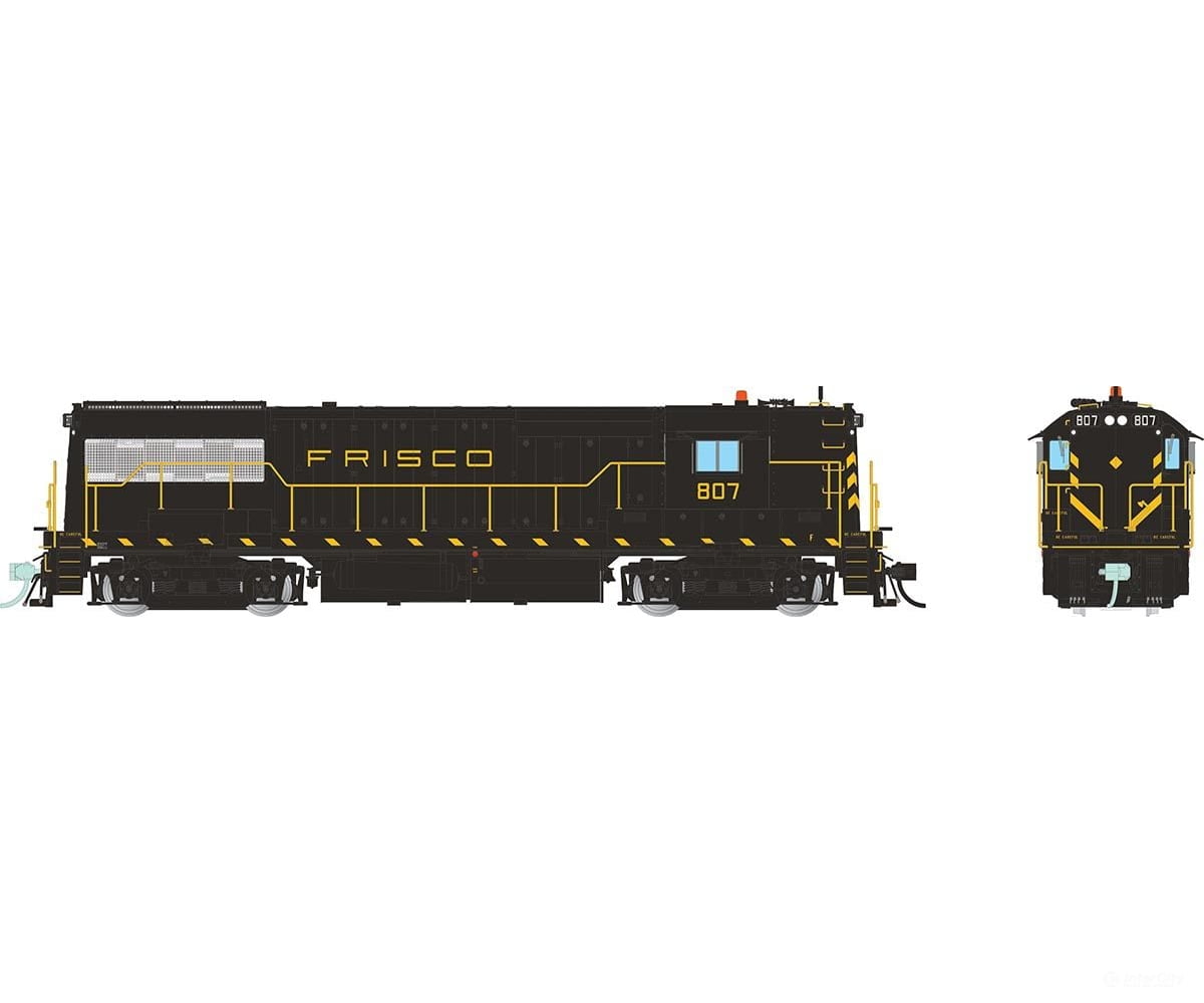 Rapido 035570 Ho Ge U25B High Hood (Dc/Dcc/Sound): Frisco (Slsf) - As Delivered: #807 Locomotives