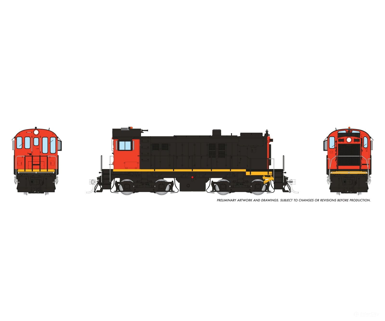 Rapido 036017 HO MLW S-13 (DC/Silent): Ex-CN For Your Railroad: Unnumbered