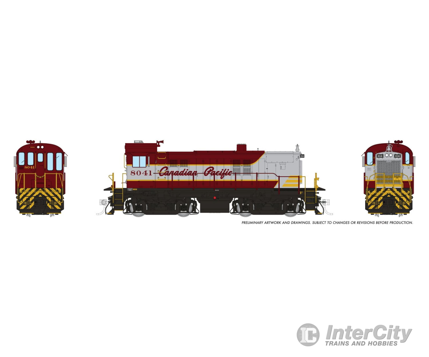 Rapido 036106 HO MLW RS-23 (DC/Silent): CPR - Script Scheme: #8041