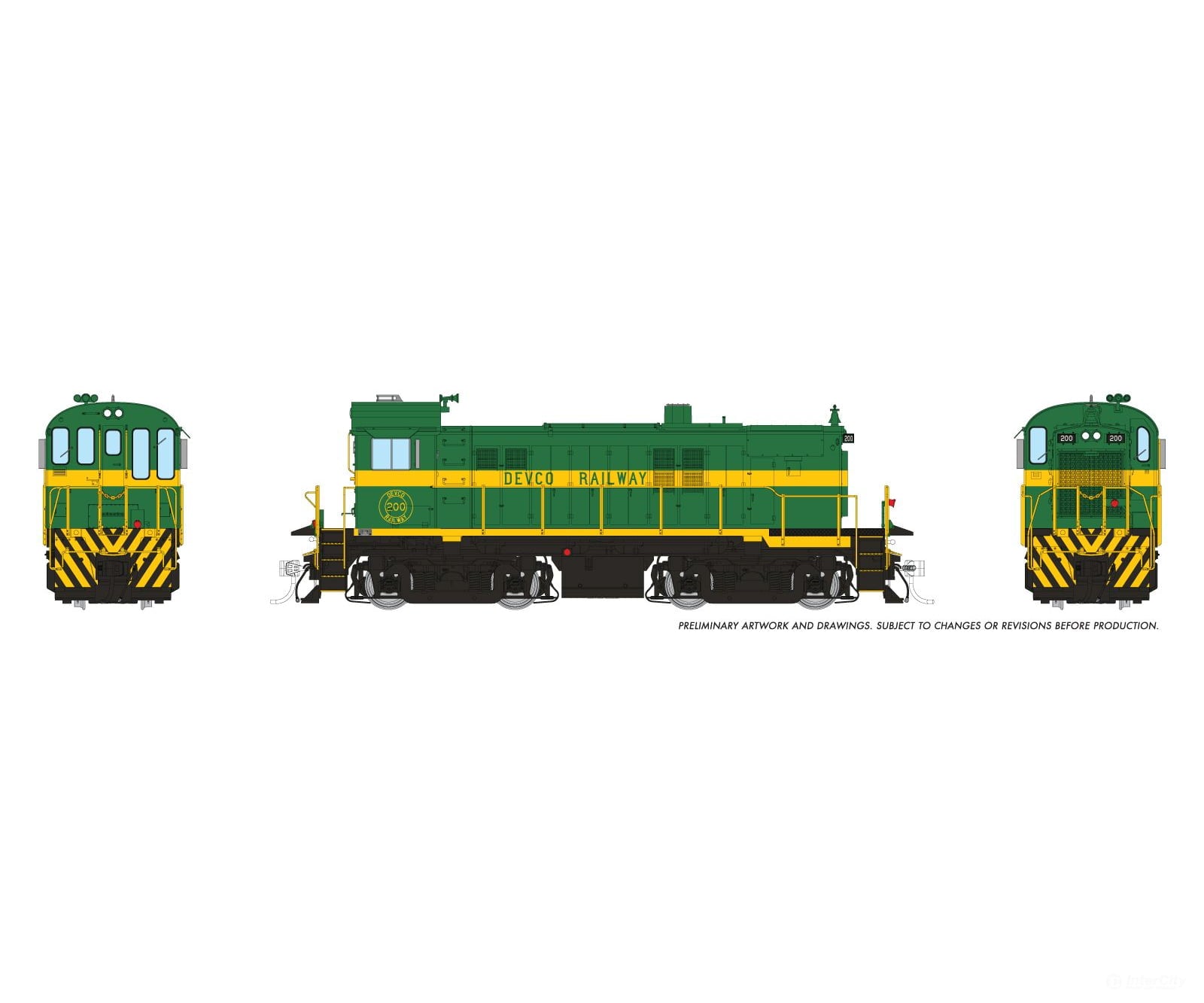 Rapido 036119 HO MLW RS-23 (DC/Silent): DEVCO: #200